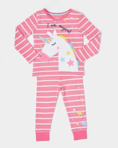 Unicorn Stripe Pyjama (6 months-4 years)
